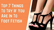 Sete coisas para tentar se você gosta de fetiche com os pés