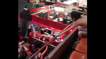 Girl got fucked in at a game worldstar rome on IG