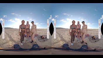 Naughty America - VR Du darfst 3 Girls in der Wüste ficken