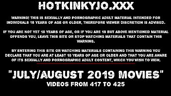 JULHO / AGOSTO 2019 Notícias no site HOTKINKYJO: punho anal extremo, prolapso, nudez pública, protuberância da barriga