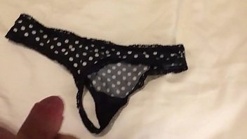 Cum on her panties