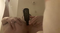 Brosse à cheveux anale