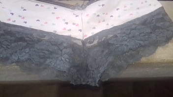 My horny neighbor's panties 3