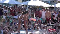 Insane Pussy Twerk Pool Party Sluts do Key West Fest