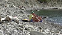 Viagem - um blogueiro conheceu um nudista. Boquete público na praia na Bulgária. RoleplaysCouples