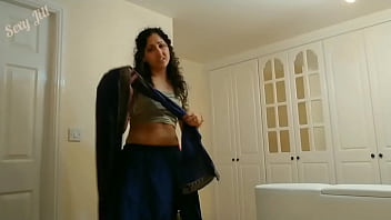 to suck grand step father's cock - young daughter in saree learns kamasutra, a., m. and groped POV Indian