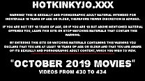 2019年10月HOTKINKYJOサイトのニュース：ダブルアナルフィスティング、脱出、公衆の面前で、大きなディルド