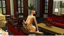 The Sims 4 - Wife gets fucked hard by husband on the couch | MORE AT SIMSFUCKING.CF