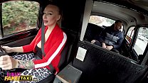 Female Fake Taxi, Kayla Green наполнилась сливками своими большими сиськами