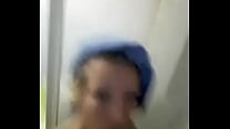 d. girl in shower