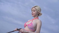 Public account [Meow dirty] Korea's most beautiful DJ bikini dance wonderful MV
