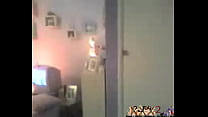 Hot webcam chick dancing naked