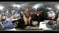 VR Body Tour of Cougar at the Vapebeast booth at  EXXXotica NJ 2019