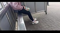 The step father follows his daughter and films her to the bus station. When she gets home, she her to fuck with him.