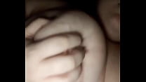 Bbw squeezing tits