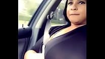 The Things I Do: Caramel Kitten Driving With Her Titties All Out!!!!