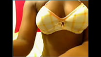 Amateur Ebony Cam Chick Shows Tits -