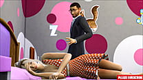 папа трахает спящую дочь после того, как пришел домой пьяным с работы - табу на семейный секс - фильм для взрослых - запрещенный секс