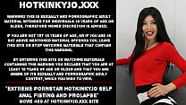 Экстремальная порнозвезда Hotkinkyjo, самостоятельный анальный фистинг и пролапс