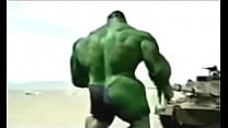 El Increible Hulk Con El Increible Culo