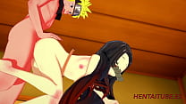Demon Slayer Naruto - Naruto Big Dick fazendo sexo com Nezuko e gozando em sua buceta sexy 2/2