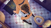 Fate FGO Fate Grand Order Yaoi Hentai 3D - Sieg fa un pompino a Shirou e lui gli viene in bocca - Gay Anime Porn