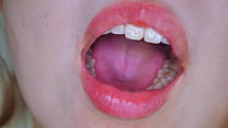 Mouth / tongue fetish