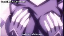 Горячий секс в аниме с возбужденным ниндзя Haruka