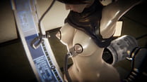 Final Fantasy 7 Remake - Jessie Rasberry in der Sexmaschine - 3D-Porno