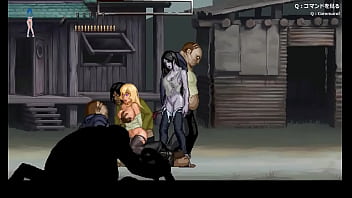 Bella ragazza bionda che fa sesso con uomini zombi in Parasite in City hentai act game nuovo gameplay