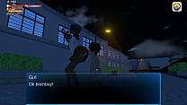 Университетская 3D-игра женского доминирования - селфи с девушкой