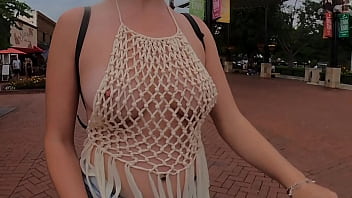 GoPro great reactions when I wear my see thru top out in public!