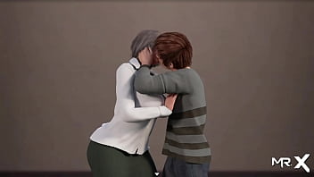 Lust Epidemic = passionate kiss with mommy #67