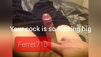Cum on Ferret710 cock pic. For you <3 <3 <3