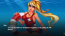 Ragazze in mare [Hentai Cute game] Ep.1 sirena sexy e ragazze bagnine sulla spiaggia
