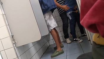 fuck in the public bathroom