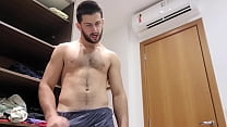COCKY BRO IN SHORT DICKLIPS - HAIRY CHESTED ALPHA STUD