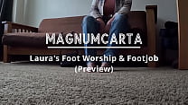 Laura's Foot Worship & Footjob