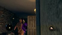 Saints Row The Third Ponytail Brunette dancing shaking ass