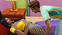 Сводный сын входит в комнату посреди дня, пока она спит, чтобы заняться с ней сексом и сделать ее беременной - Индианка