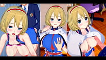 [Eroge Koikatsu! ] Touhou Alice Margatroid reibt ihre Brüste H! 3DCG Anime-Video mit großen Brüsten (Touhou-Projekt) [Hentai-Spiel]