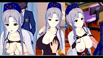 [Eroge Koikatsu! ] Touhou Hachiei Rin reibt ihre Brüste und rollt H! 3DCG Anime-Video mit großen Brüsten (Touhou-Projekt) [Hentai-Spiel]