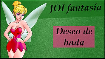 JOI fantasy with a horny fairy. Spanish voice.
