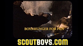 ScoutBoys - sexy hairy scoutmasters seduce & bareback smooth Boy Scout