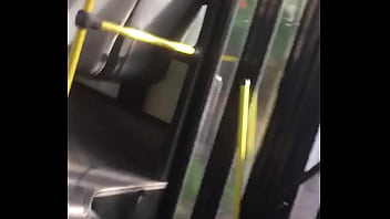 Big ass blonde in the bus