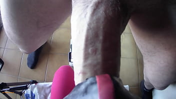 My first pov video showing my point of view while I'm sucking a big cock