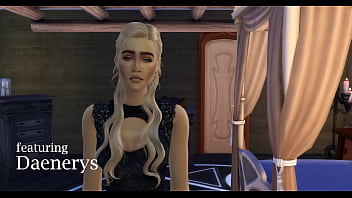 Paródia de Game Of Thrones - Daenerys Targaryen fode Jon Snow - 3d Hentai