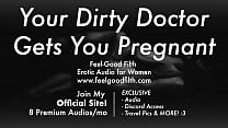 Dirty Doctor fingert deinen G-Punkt und macht dich dann schwanger [Erotisches Audio für Frauen] [Dirty Talk]