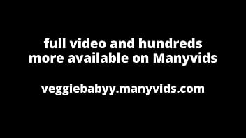 orgasmos cremosos y degustación de semen con un consolador de vidrio - vista previa - veggiebabyy - ¡video completo en Manyvids!