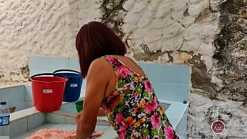 Police young colombian officer fucks a transvestite prisoner in the prison yard outdoors. Lots of bizarre videos on XVideos RED